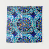 タップ107 – ブルー王室の – タペストリー (正面)