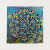 タップ120 – 瞑想 – タペストリー (正面)