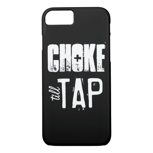 タップ|のブラジル人Jiu Jitsu | MMAまでチョーク Case-Mate iPhoneケース (裏面)