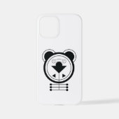 タツドラゴンジオメトリック〔占星術の〕十二宮図 iPhoneケース (裏面)