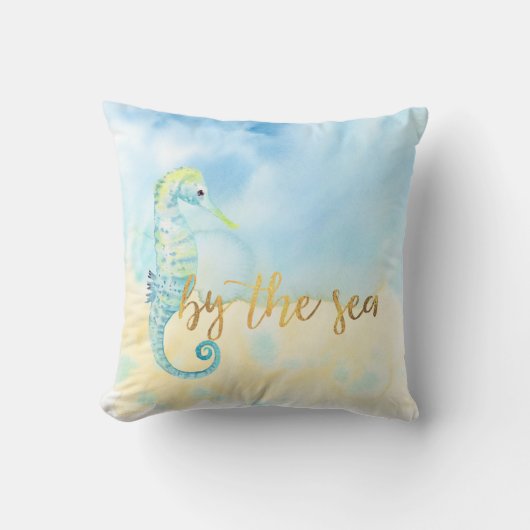 タツノオトシゴおよびヒトデ クッション (正面)