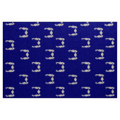 タツノオトシゴおよび貝 ファブリック (ヤード)