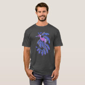 タツノオトシゴのギフト家族 Tシャツ (正面フル)