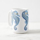 タツノオトシゴのコーヒー・マグ コーヒーマグカップ (正面左)