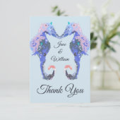 タツノオトシゴのサンキューカード サンキューカード (スタンド正面)