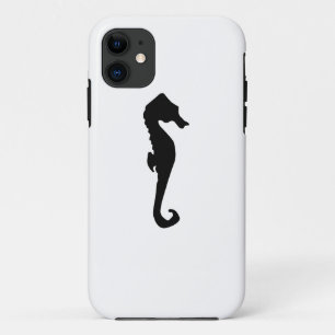 タツノオトシゴのシルエット iPhone 11 ケース
