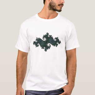 タツノオトシゴのジュリアのエメラルドのTシャツ Tシャツ