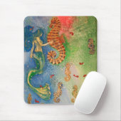 タツノオトシゴのダンス マウスパッド (マウス)