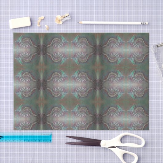 タツノオトシゴのドラゴンのティッシュペーパー 薄葉紙 (クラフト)