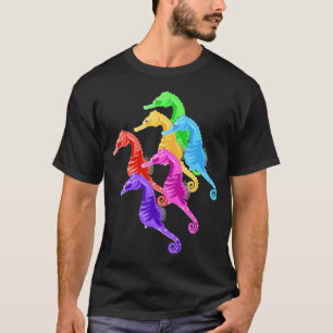 タツノオトシゴのパレード Tシャツ