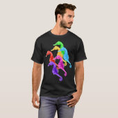 タツノオトシゴのパレード Tシャツ (正面フル)