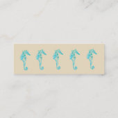 タツノオトシゴの名刺 スキニー名刺 (裏面)