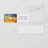 タツノオトシゴの名刺 スキニー名刺 (正面/裏面)