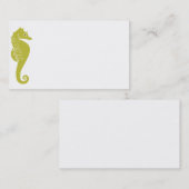 タツノオトシゴの名刺 名刺 (正面/裏面)