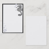 タツノオトシゴの名刺 名刺 (正面/裏面)