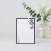 タツノオトシゴの名刺 名刺 (スタンド正面)