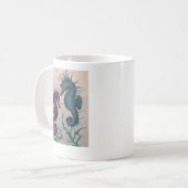 タツノオトシゴの年 コーヒーマグカップ (正面左)