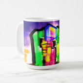 タツノオトシゴの愛 コーヒーマグカップ (正面左)