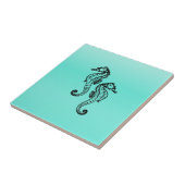 タツノオトシゴの水 タイル (側面)