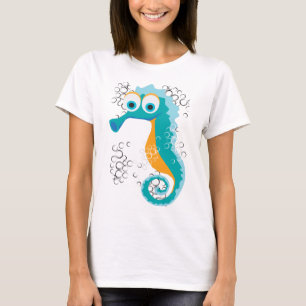 タツノオトシゴの泡 Tシャツ