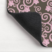 タツノオトシゴの渦巻のマウスパッド マウスパッド (コーナー)