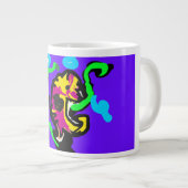 タツノオトシゴの色 ジャンボコーヒーマグカップ (正面右)