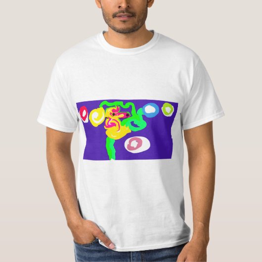 タツノオトシゴの芸術王 Tシャツ (正面)