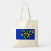 タツノオトシゴの芸術 トートバッグ (裏面)