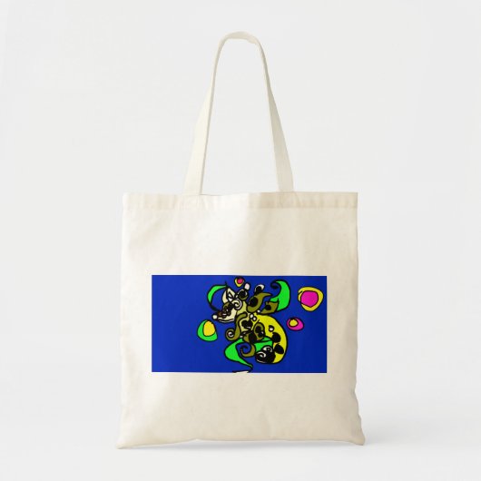 タツノオトシゴの芸術 トートバッグ (正面)