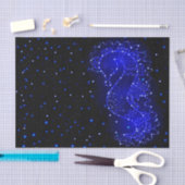 タツノオトシゴはライトで泳ぎます 薄葉紙 (クラフト)