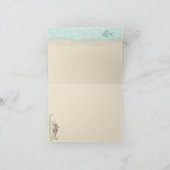 タツノオトシゴ場面Notecard カード (内部)