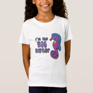 タツノオトシゴ私は姉のTシャツです Tシャツ