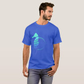 タツノオトシゴ シーファリ 楽しい Tシャツ (正面フル)