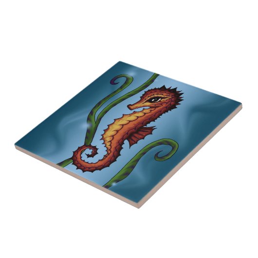 タツノオトシゴ タイル (側面)