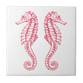 タツノオトシゴ タイル (正面)