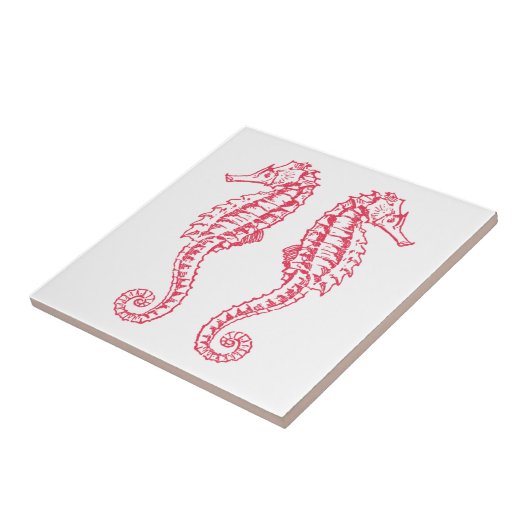 タツノオトシゴ タイル (側面)