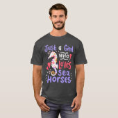タツノオトシゴ タツノオトシゴ好きな家族 Tシャツ (正面フル)