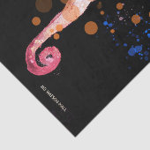 タツノオトシゴ-ピンク 薄葉紙 (詳細)