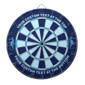 タツノオトシゴ ブルー ダーツボード (正面)