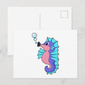 タツノオトシゴ ポストカード (正面/裏面)