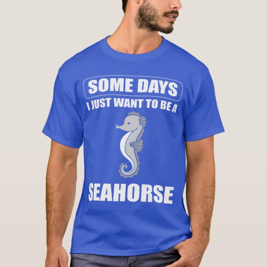 タツノオトシゴ 水中 動物 海洋学者 ファミリー Tシャツ (正面)