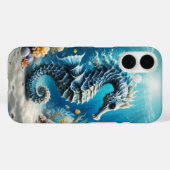 タツノオトシゴ 水中 Case-Mate iPhoneケース (裏面 (横))