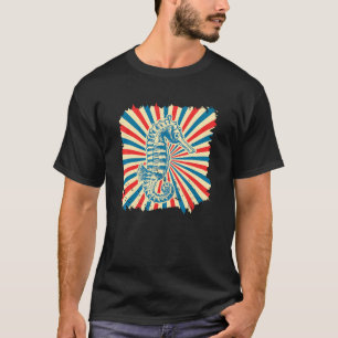 タツノオトシゴ 海の馬 海の生き物 グラフィック Tシャツ