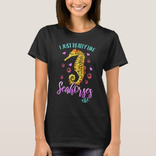 タツノオトシゴ 海馬 タツノオトシゴ愛好家 Tシャツ