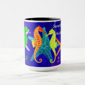 タツノオトシゴ、Seward - 15のoz。 コンボのマグ マグカップ (中央)