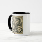 タツノオトシゴ(w/c紙で) マグカップ (正面左)