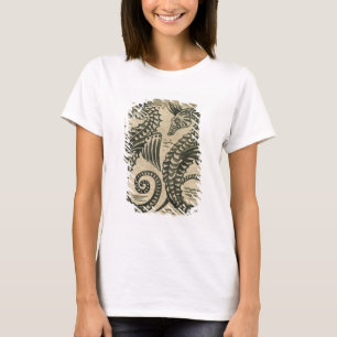 タツノオトシゴ(w/c紙で) tシャツ