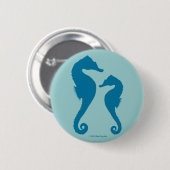 タツノオトシゴPin 缶バッジ (正面&裏面)