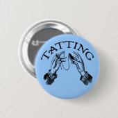 タティングレース 缶バッジ (正面&裏面)