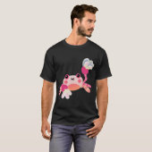 タテジマテナガタマゴガイ Tシャツ (正面フル)